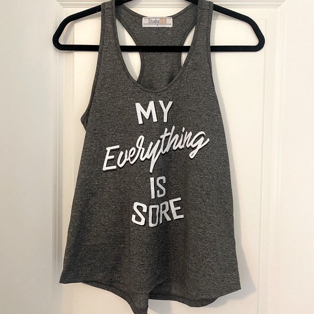 Razorback workout tank